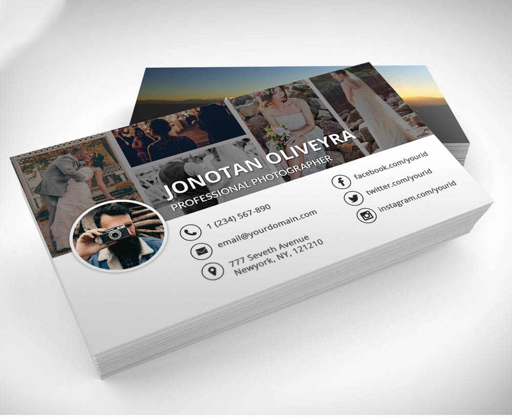 Download Free free vectors, PSD, UI kits, Certificates, Emailer Pertaining To Photography Business Card Templates Free Download